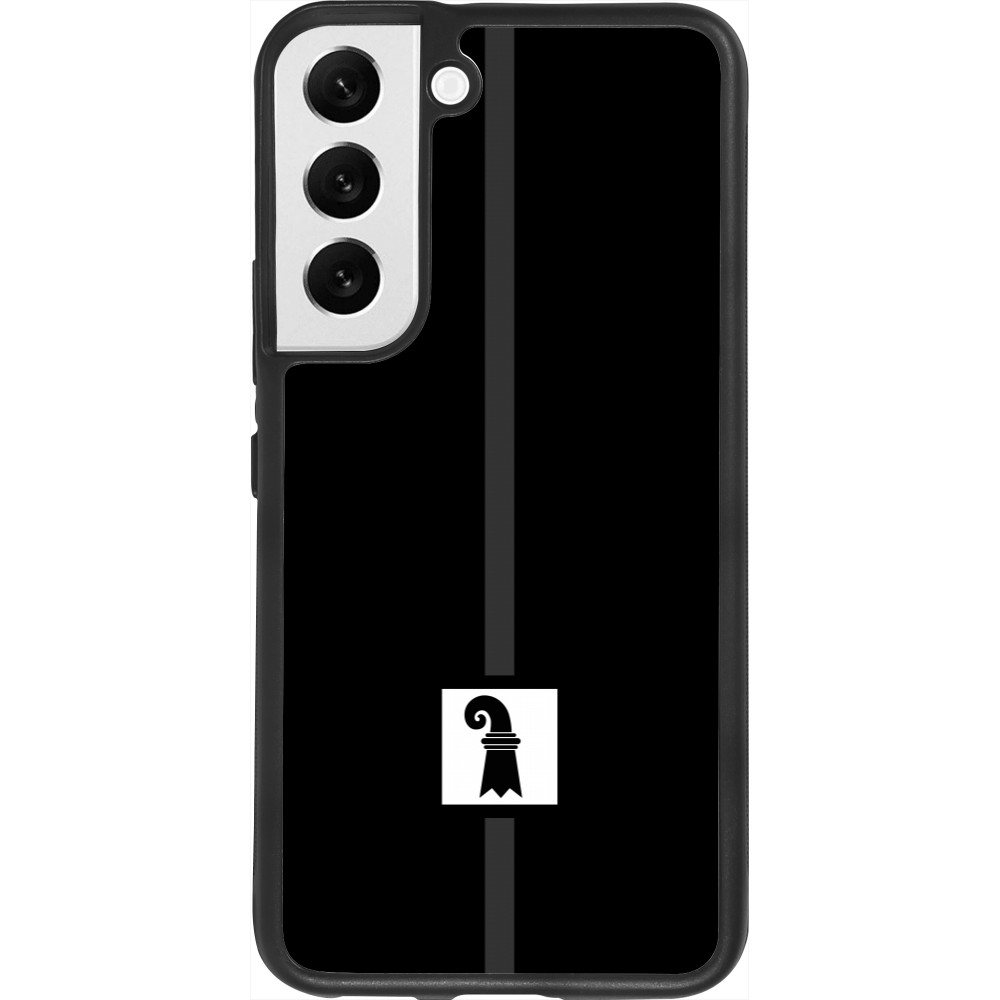 Coque Samsung Galaxy S22 - Silicone rigide noir Canton BS noir
