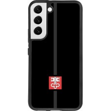 Samsung Galaxy S22 Case Hülle - Silikon schwarz Kanton NW schwarz