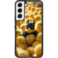 Samsung Galaxy S22 Case Hülle - Silikon schwarz Easter 2026 Chicken Batman