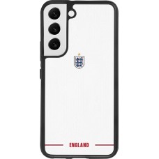 Coque Samsung Galaxy S22 - Silicone rigide noir Maillot de football Angleterre 2026 personnalisable