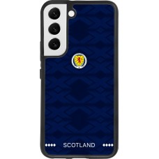 Coque Samsung Galaxy S22 - Silicone rigide noir Maillot de football Ecosse 2026 personnalisable