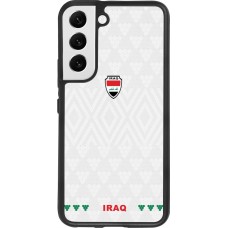 Samsung Galaxy S22 Case Hülle - Silikon schwarz Irak 2026 personalisierbares Fussballtrikot