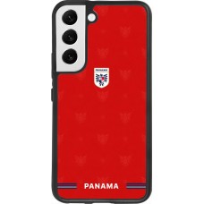 Samsung Galaxy S22 Case Hülle - Silikon schwarz Panama 2026 personalisierbares Fussballtrikot