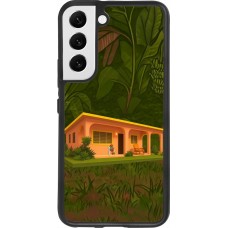 Coque Samsung Galaxy S22 - Silicone rigide noir Benitos house DTMF