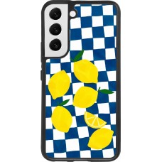 Coque Samsung Galaxy S22 - Silicone rigide noir Illustration lemons 2026