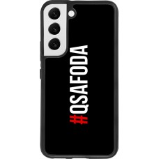 Coque Samsung Galaxy S22 - Silicone rigide noir Qsafoda 1