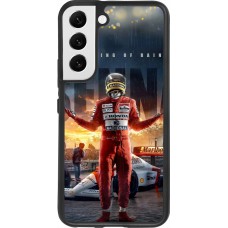 Coque Samsung Galaxy S22 - Silicone rigide noir Senna The King of Rain