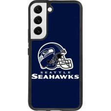 Coque Samsung Galaxy S22 - Silicone rigide noir Super Bowl 26 Seattle 3