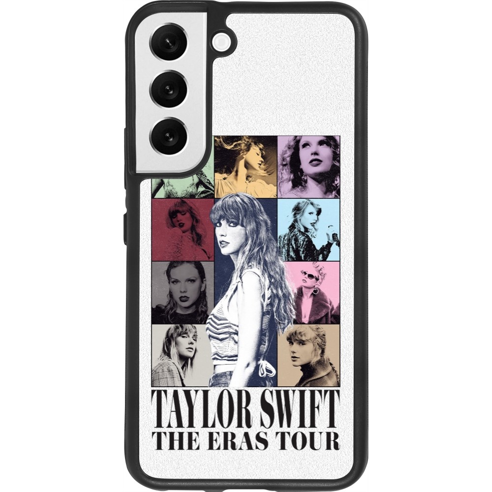Coque Samsung Galaxy S22 - Silicone rigide noir Taylor Swift The Eras Tour