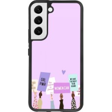 Coque Samsung Galaxy S22 - Silicone rigide noir Womens day 2026 9
