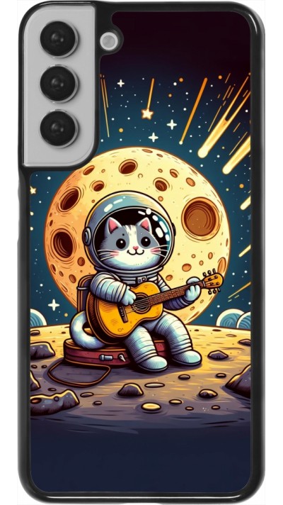 Coque Samsung Galaxy S22+ - AstroCat RockLune