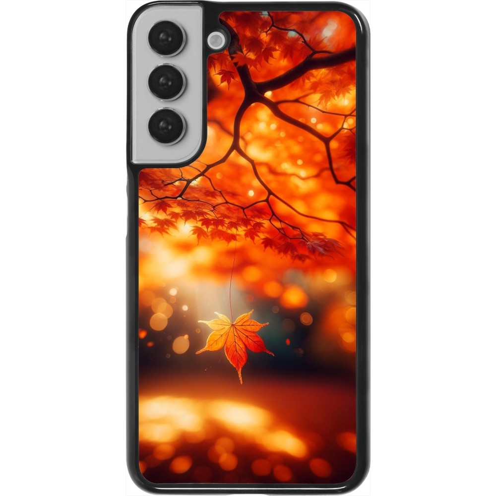 Samsung Galaxy S22+ Case Hülle - Herbst Magisch Orange