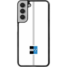 Samsung Galaxy S22+ Case Hülle - Kanton AG weiss
