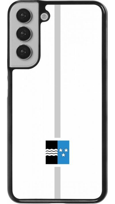 Samsung Galaxy S22+ Case Hülle - Kanton AG weiss
