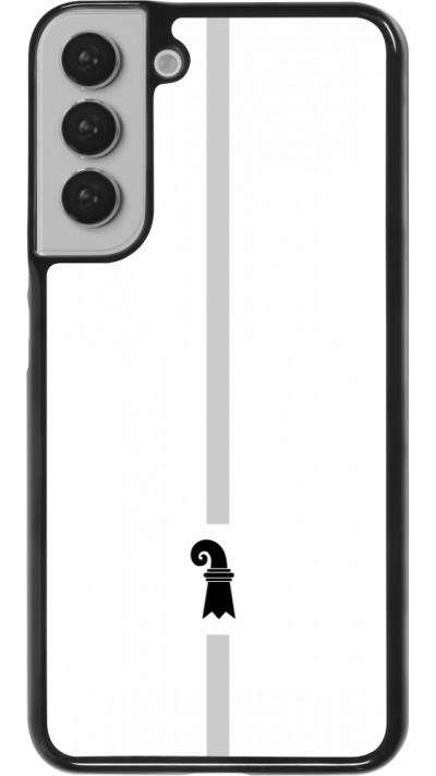 Samsung Galaxy S22+ Case Hülle - Kanton BS weiss