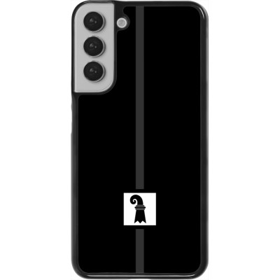 Samsung Galaxy S22+ Case Hülle - Kanton BS schwarz
