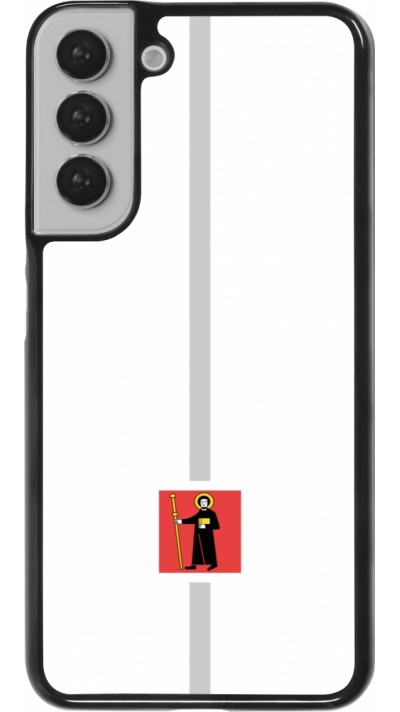 Samsung Galaxy S22+ Case Hülle - Kanton GL weiss