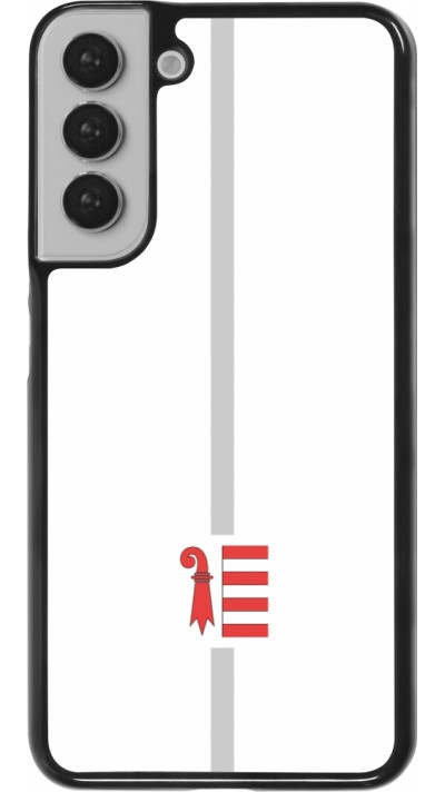 Samsung Galaxy S22+ Case Hülle - Kanton JU weiss