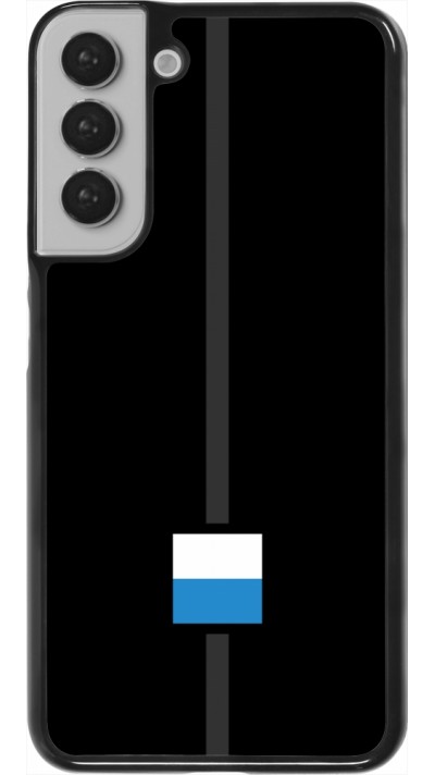 Samsung Galaxy S22+ Case Hülle - Kanton LU schwarz