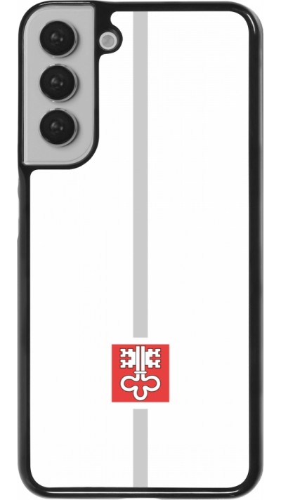 Samsung Galaxy S22+ Case Hülle - Kanton NW weiss