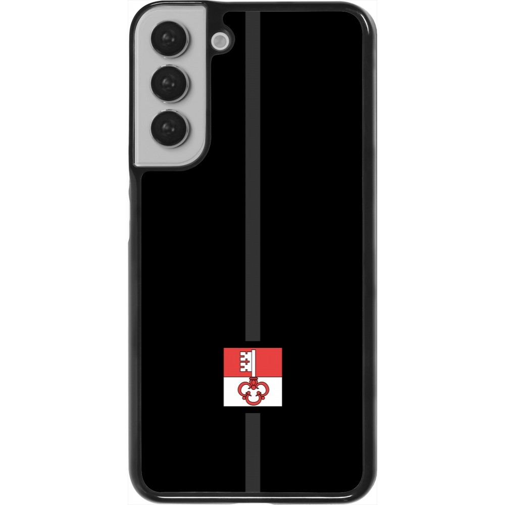 Samsung Galaxy S22+ Case Hülle - Kanton OW schwarz