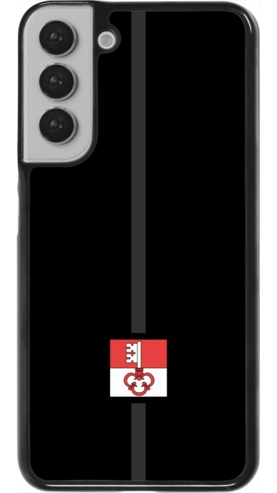Samsung Galaxy S22+ Case Hülle - Kanton OW schwarz