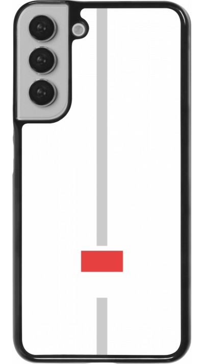 Samsung Galaxy S22+ Case Hülle - Kanton SO weiss