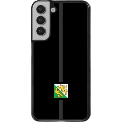 Samsung Galaxy S22+ Case Hülle - Kanton TG schwarz
