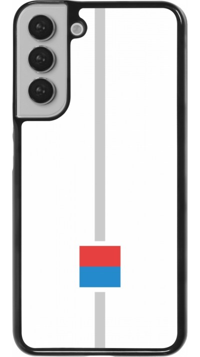 Samsung Galaxy S22+ Case Hülle - Kanton TI weiss
