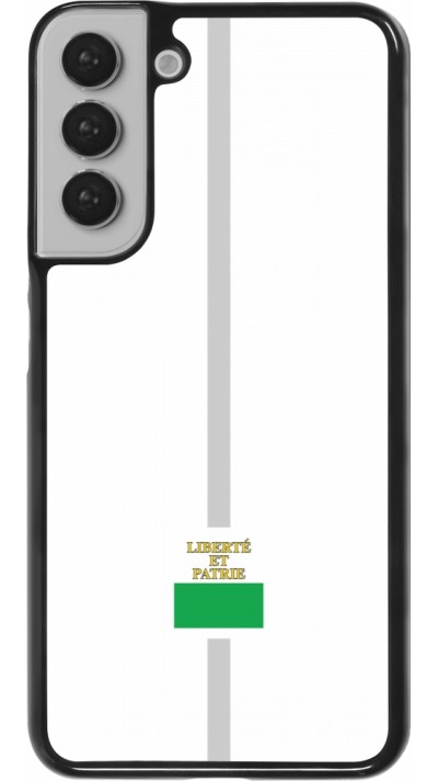 Samsung Galaxy S22+ Case Hülle - Kanton VD weiss