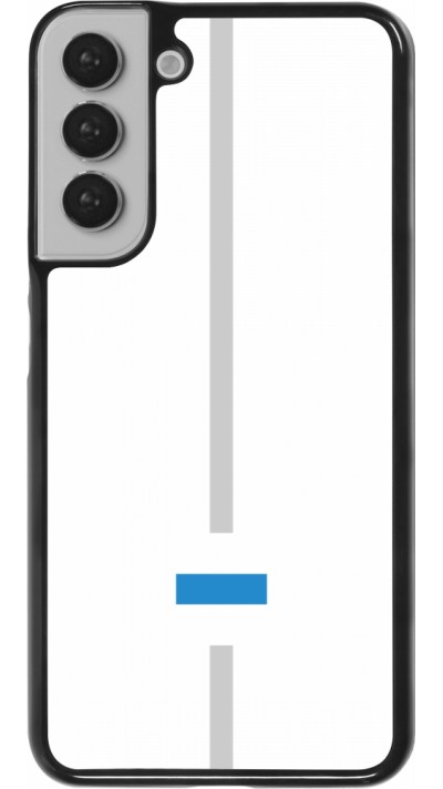 Samsung Galaxy S22+ Case Hülle - Kanton ZG weiss