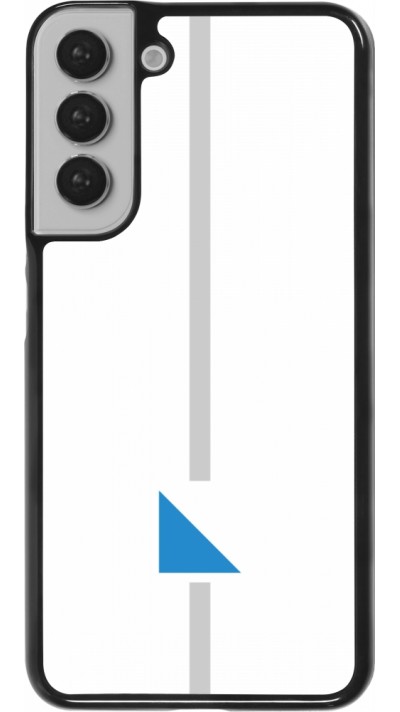 Samsung Galaxy S22+ Case Hülle - Kanton ZH weiss