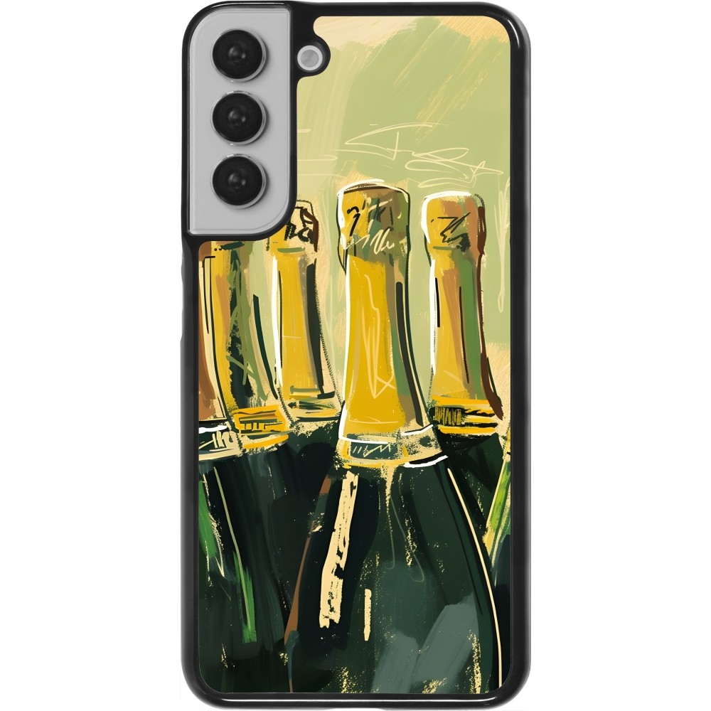 Coque Samsung Galaxy S22+ - Champagne peinture