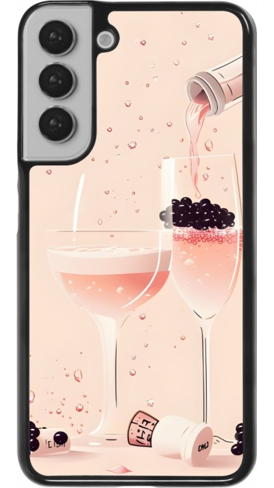 Coque Samsung Galaxy S22+ - Champagne Pouring Pink