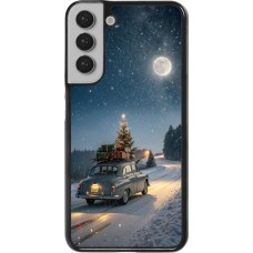 Coque Samsung Galaxy S22+ - Christmas 25 Car with Tree Xmas