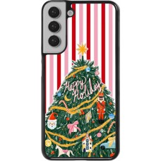 Coque Samsung Galaxy S22+ - Christmas 25 Happy Holiday