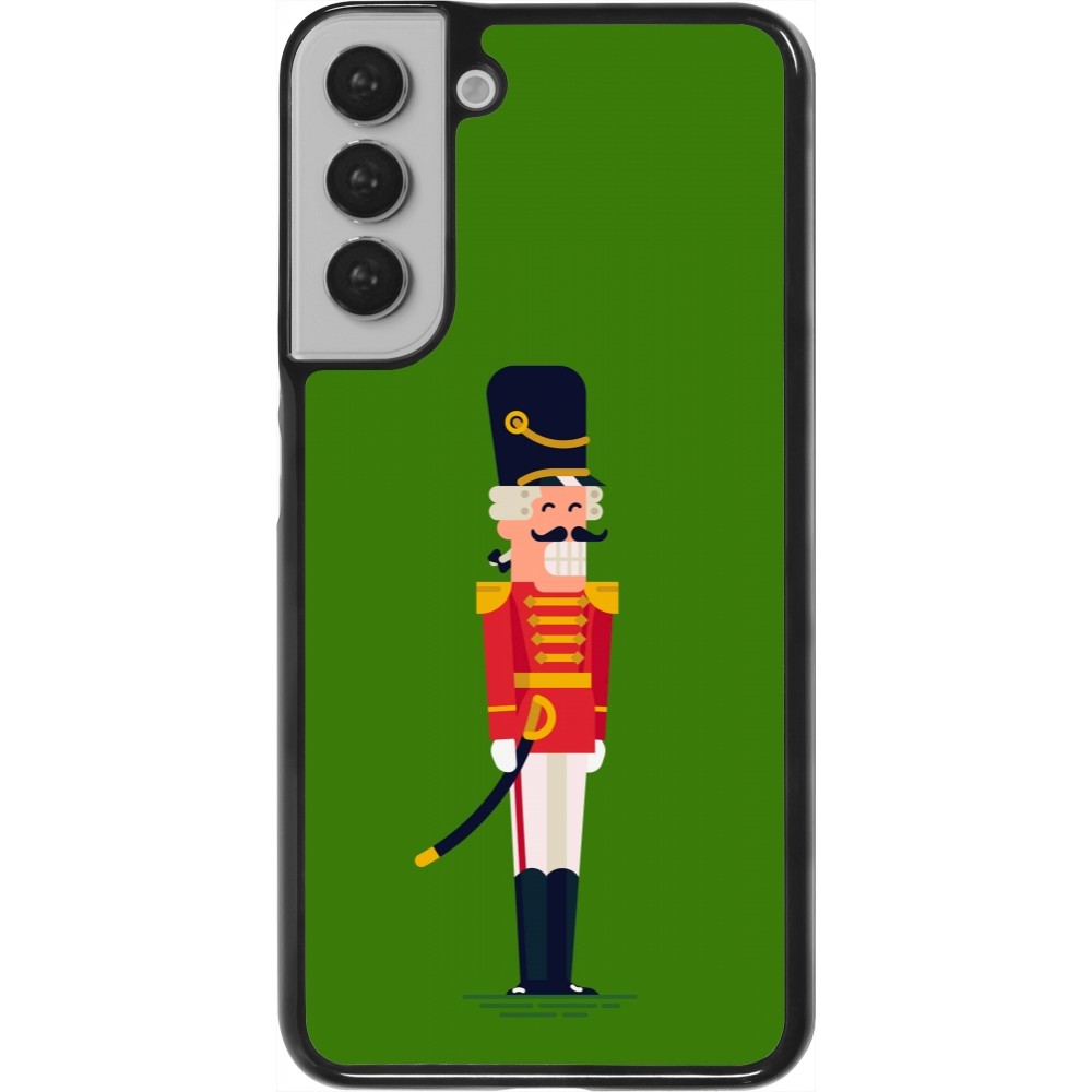 Coque Samsung Galaxy S22+ - Christmas 25 Nutcracker Green