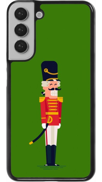 Coque Samsung Galaxy S22+ - Christmas 25 Nutcracker Green