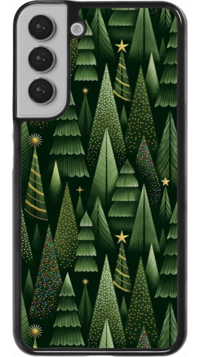 Coque Samsung Galaxy S22+ - Christmas 25 Pattern Xmas Tree