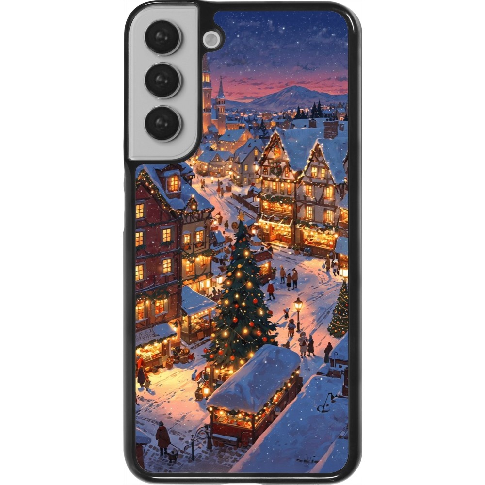 Coque Samsung Galaxy S22+ - Christmas 25 Xmas Village