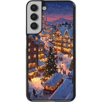 Samsung Galaxy S22+ Case Hülle - Christmas 25 Xmas Village