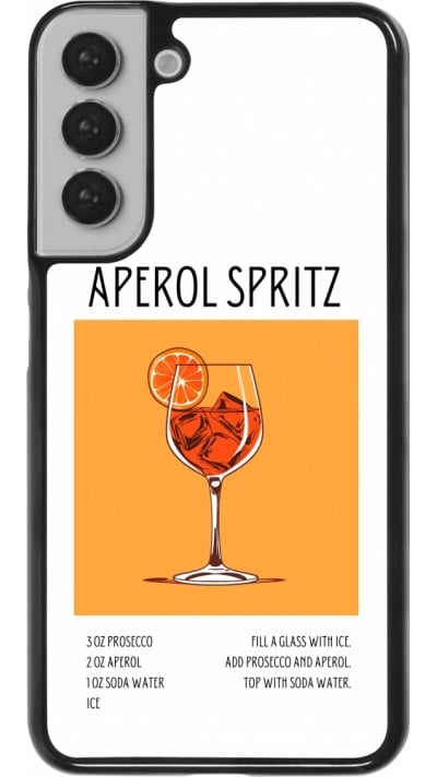 Coque Samsung Galaxy S22+ - Cocktail recette Aperol Spritz