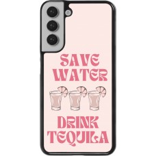 Samsung Galaxy S22+ Case Hülle - Cocktail Save Water Drink Tequila
