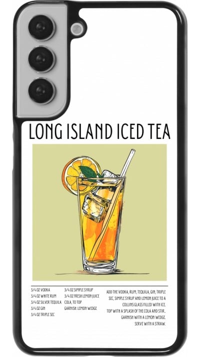 Coque Samsung Galaxy S22+ - Cocktail recette Long Island Ice Tea