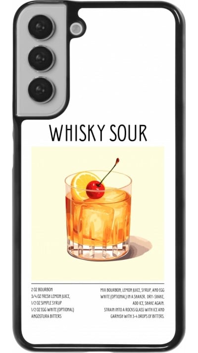 Coque Samsung Galaxy S22+ - Cocktail recette Whisky Sour
