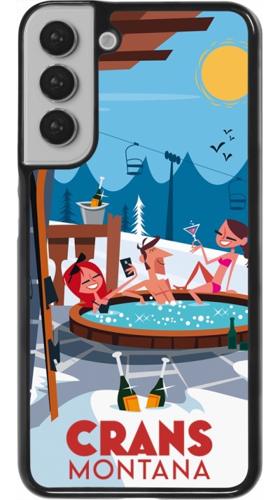 Coque Samsung Galaxy S22+ - Crans-Montana Mountain Jacuzzi