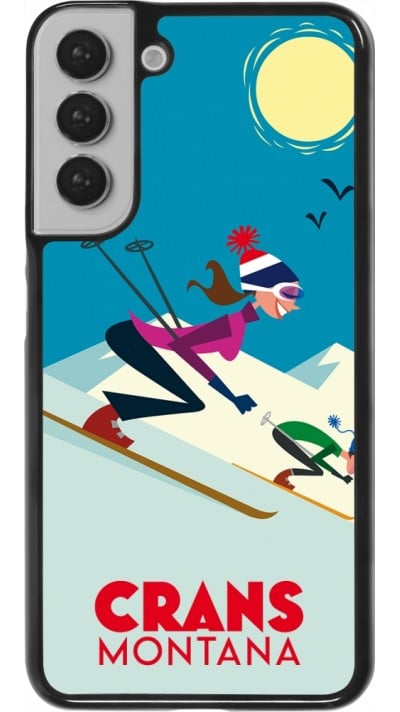 Coque Samsung Galaxy S22+ - Crans-Montana Ski Downhill