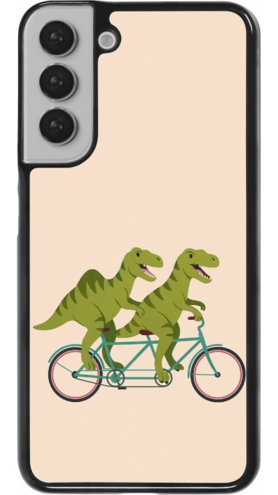 Samsung Galaxy S22+ Case Hülle - Dinosaurs on bikes 2026