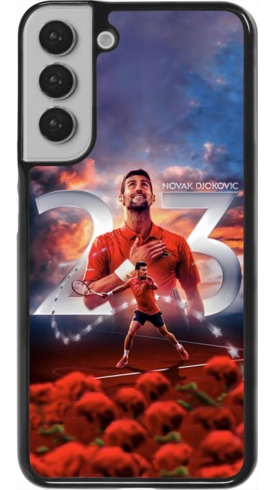 Coque Samsung Galaxy S22+ - Djokovic 23 Grand Slam
