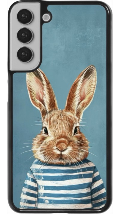 Coque Samsung Galaxy S22+ - Easter 2026 Rabbit navy